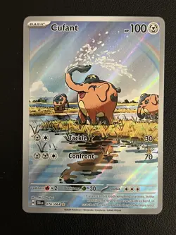 Pokemon Cufant 076/064 Illustration Rare Shrouded Fable - Image 1
