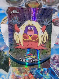 2000 TOPPS CHROME POKEMON T.V. SPECTRA #124 JYNX NM 🔥 - Image 1