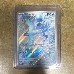 Pokemon TCG Articuno 161/165 151 Full Art Holo Illustration Rare English 110 - Image 1