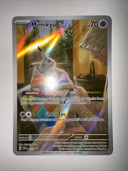 The Pokemon Company Mimikyu 075 SV Scarlet & Violet Promo Holo Basic ENGLISH - Image 1