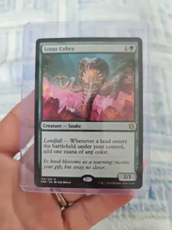 MTG ZNR Lotus Cobra Zendikar Rising 193/280 Magic Rare PACK FRESH - Image 1