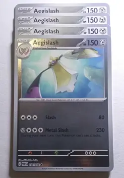 Pokemon TCG 4x Aegislash 058/088 Perfect Order Playset NM - Image 1
