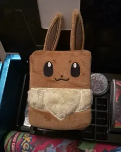 Pokemon Prismatic Evolutions SPC EEVEE DECK BOX PLUSH EXCLUSIVE - Image 1