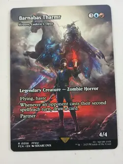 Magic the Gathering Barnabas Tharmr #0056 Borderless Non Foil FCA NM MTG - Image 1
