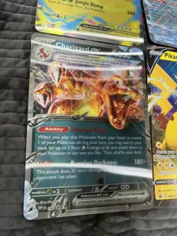 Kanto Pokemon Jumbo Cards lot NM charizard Blastoise Venusaur pikachu x4 promo - Image 5