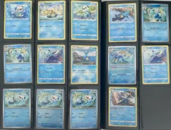 POKEMON TCG Oshawott - Dewott - Samurott Cards Collection Bundle X14 w Holo - Image 1