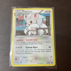 Pokemon TCG Cards Cinccino 85/99 Next Destinies Holo Rare NM - Image 1
