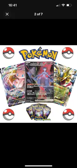 Pokemon GOD PACK Mystery 10 Cards – 5 HIT GUARANTEED! EX/SR/IR/VSTAR Bundle - Image 2