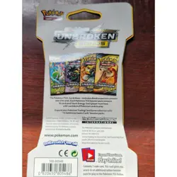 Pokemon SM Unbroken Bonds Hanger Pack 10 Cards Sylveon New - Image 2