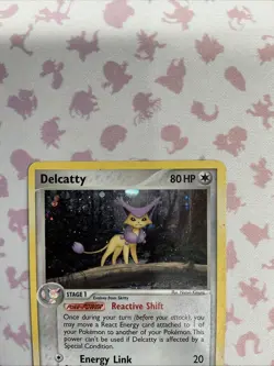 Delcatty 4/92 Holo Rare EX Legend Maker (2006)- Vintage Holo LP Pokemon TCG - Image 5