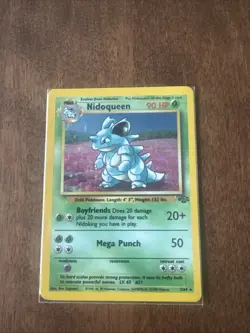 Nidoqueen - 7/64 - Holo Rare - Jungle - Pokemon Card - LP - Image 1