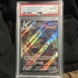 Pokemon 2021 Evolving Skies Umbreon VMAX 095/203 Secret Full Art Holo PSA 10 Eng - Image 1