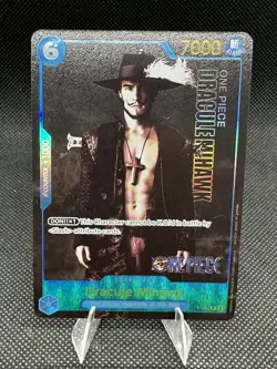 Dracule Mihawk Premium Card Col Live Action Edition P-052 One Piece NM - Image 1