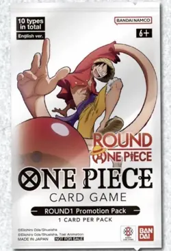 Round 1 One Piece Card Game Promotional Pack - English Presale ALL 10 packs - Image 1
