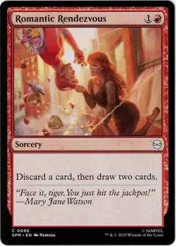 Romantic Rendezvous - 0086 - Marvel's Spider-Man - MTG - SHIPS NOW - NM/M - Image 1