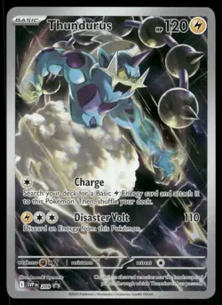 2023 Thundurus - 209 Promo Holo NM SV: Scarlet & Violet Promo Cards Pokemon - Image 1