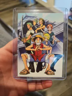 Panini One Piece Epic Journey Card 52 Monkey D. Luffy 2022 Sanji Roronoa Usopp - Image 1