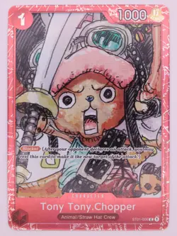 Tony Tony.Chopper ST01-006 Premium Card Collection Film RED Edition Promo NM - Image 1