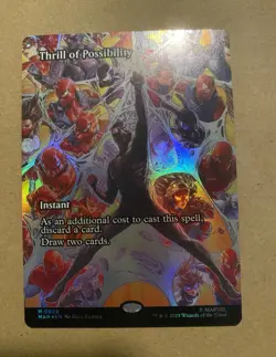 Magic The Gathering Marvel Spider-Man Thrill of Possibility Foil Full Art 0028 - Image 1