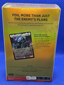 SEALED MTG Commander Collector's Edition Marvel Doom Prevails Commander Deck - Image 3