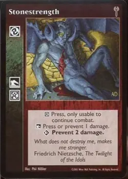 Stonestrength x3 VTES JYHAD LoB - Image 1