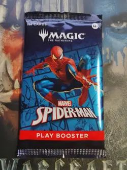 Magic: The Gathering (MTG) Marvel Spiderman Play Booster Pack - Image 1