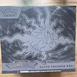 Pokemon Center Exclusive Pitch Black Elite Trainer Box ETB SEALED & IN HAND - Image 1