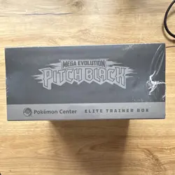 Pokemon Center Exclusive Pitch Black Elite Trainer Box ETB SEALED & IN HAND - Image 2