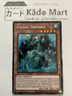 Icejade Tremora BODE-EN010 Secret 1st Edition YuGiOh TCG Card - Image 1