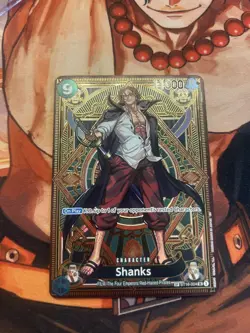 Shanks ST16-004 SP - A Fist of Divine Speed - One Piece TCG - Image 1