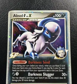 2009 Pokemon TCG Absol G Lv.X 141/147 Supreme Victors Holo With Swirl🌀MP - Image 2