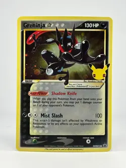 Pokemon TCG – Greninja SWSH144 – Holo Promo – Celebrations 25th Anniversary - NM - Image 2