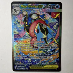Pokemon TCG Mega Greninja EX Full Art Holo Ultra Rare (Chaos Rising) 116/086 - Image 1
