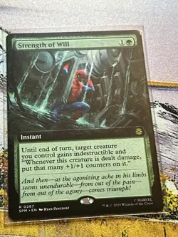 Strength Of Will Mtg Spider-man Mtg Extended Art - Image 3