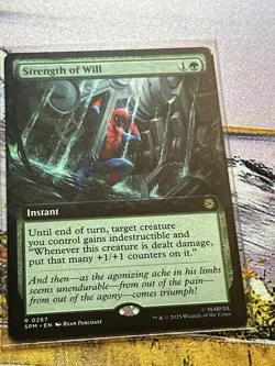 Strength Of Will Mtg Spider-man Mtg Extended Art - Image 4