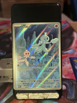 Pokemon Frillish 126/086 SV: White Flare Illustration Rare Full Art Holo 2025 - Image 1