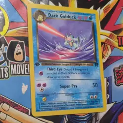 Wizards of the Coast Pokemon TCG Dark Golduck 37/82 Team Rocket Unlimited 60 HP - Image 2