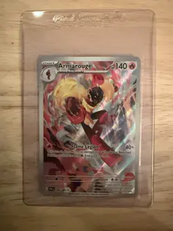 Armarouge 086/084 Illustration Rare Pokemon TCG Pitch Black English NM - Image 1