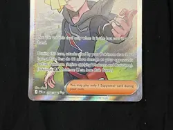 Pokemon TCG Gladion's Final Battle 108/084 Pitch Black Full Art Ultra Rare NM-M - Image 2