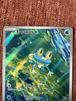 Pokemon Froakie 088/086 CRZ Crown Zenith Full Art Holo Secret Rare Eng 2026 - Image 4