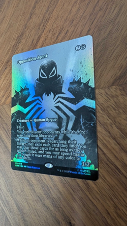 Foil Borderless Opposition Agent Spider-Man NM MTG - Image 3