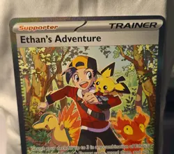 Pokemon Ethan's Adventure 236/182 SV09 Ultra Rare Holo English - Image 5