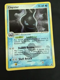 Pokemon TCG Cloyster 20/112 FireRed & LeafGreen Reverse Holo NM/Mint - Image 1