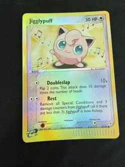 Pokemon TCG Jigglypuff 41/95 EX Team Magma vs Team Aqua Reverse Holo - Image 1