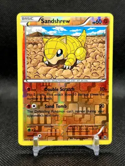 Pokemon Sandshrew 75/162 Common BREAKthrough Reverse Holo MP - Image 1