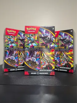 Pokemon TCG Pitch Black Booster Bundle - FACTORY SEALED - Lot of 3 - Image 1