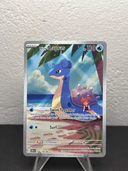 Pokemon TCG Misty's Lapras Destined Rivals 194/182 Mint Condition - Image 1