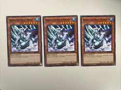 Yugioh - Mobius the Frost Monarch x 3 - 1st Edition NM - Plus Free Holo Card - A - Image 1