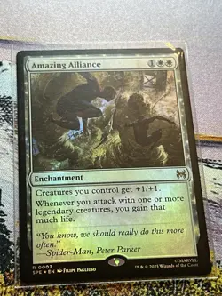 Amazing Alliance Foil Mtg Spider-Man Magic The Gathering - Image 1