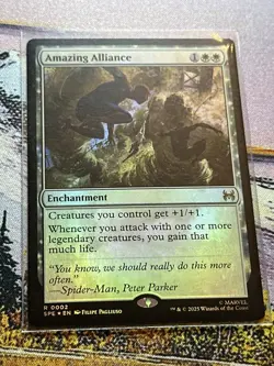 Amazing Alliance Foil Mtg Spider-Man Magic The Gathering - Image 2
